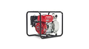 3/4 front side view of Portable Transfer Pump on white space.